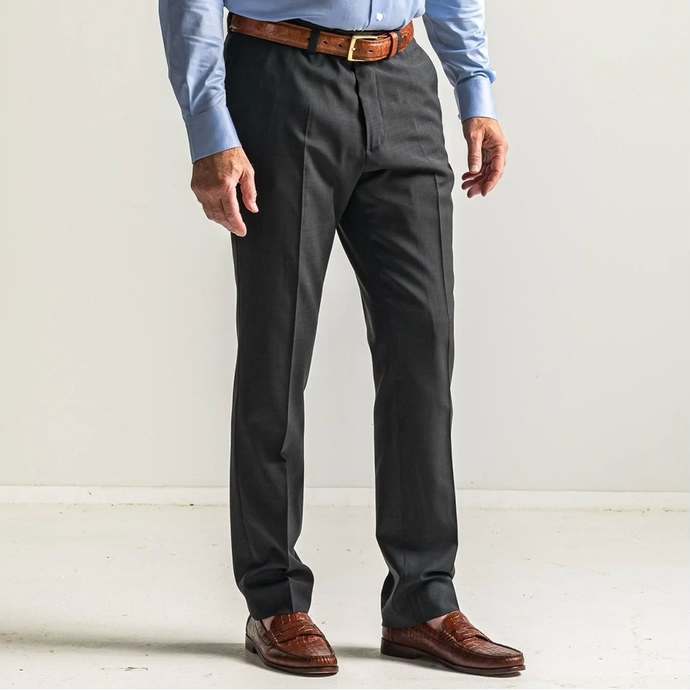 NWT Onward Reserve Charcoal Grey Wool Chino Pants – 42 x 32